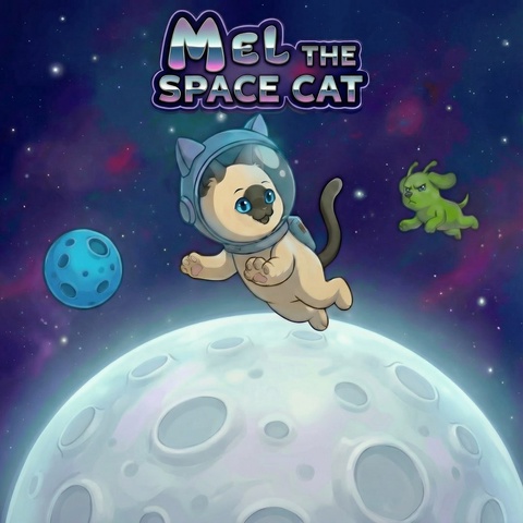Mel The Space Cat Art