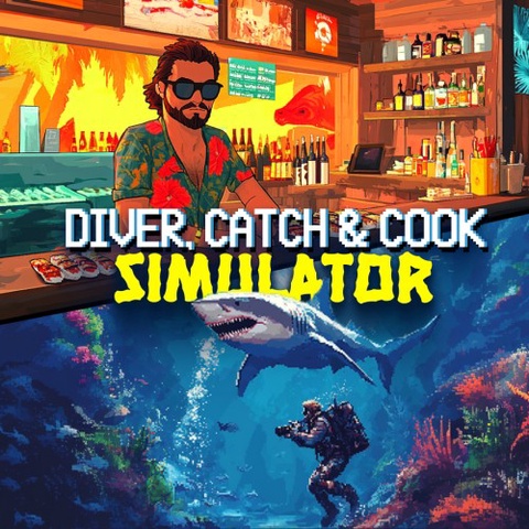 Diver, Catch & Cook Simulator Art