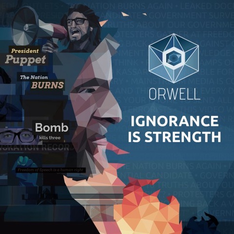 Orwell: Ignorance is Strength Art