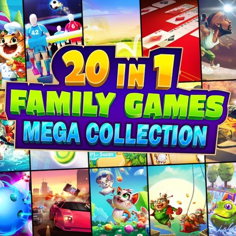20 in 1 Family Games Mega Collection Art