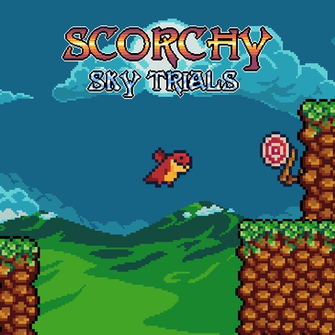 Scorchy Sky Trials Art