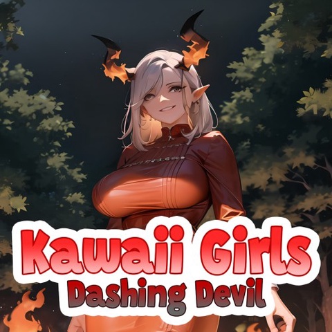 Kawaii Girls: Dashing Devil Art