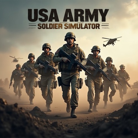 USA ARMY SOLDIER SIMULATOR Art