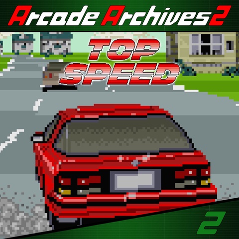 Arcade Archives 2 TOP SPEED Art