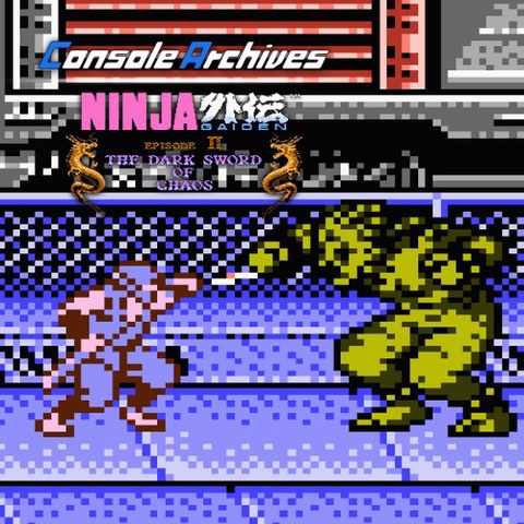 Console Archives NINJA GAIDEN II: THE DARK SWORD OF CHAOS Art