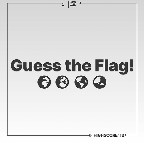 Guess the Flag! - World Flags Quiz Art