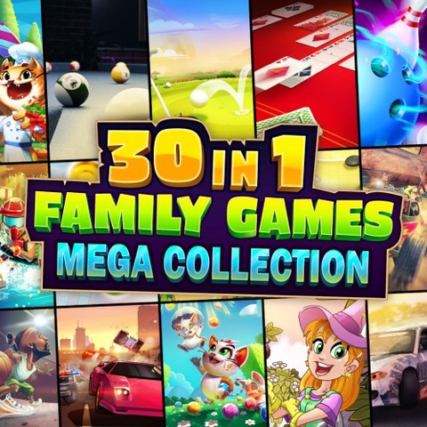 30 in 1 Family Games Mega Collection Art