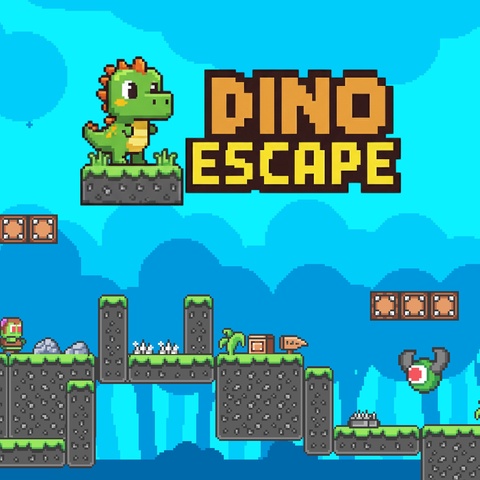 Dino Escape Art