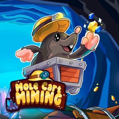 Mole Cart Mining Art