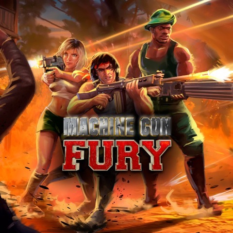 Machine Gun Fury Art