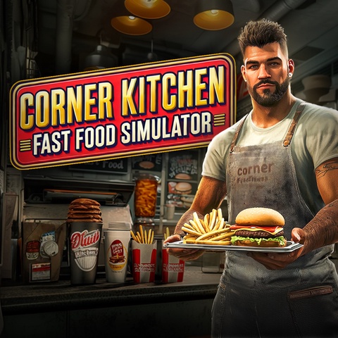 Corner Kitchen Fast Food Simulator Art