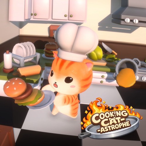 Cooking Cat-Astrophe Art