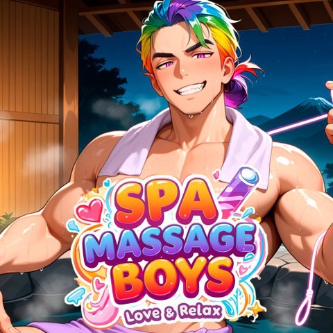Spa Massage Boys: Love & Relax Art