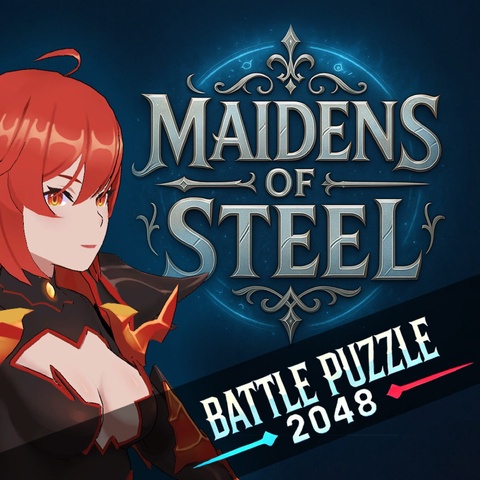 Battle Puzzle 2048 - Maidens of Steel Art