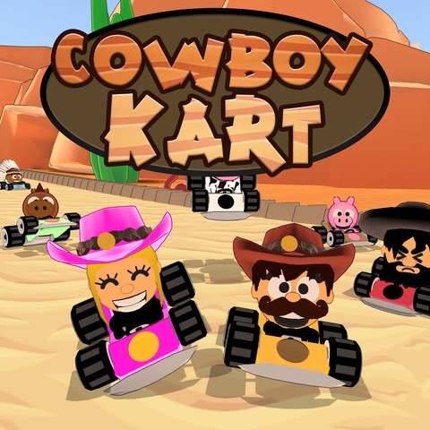 Cowboy Kart Art