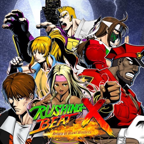 Rushing Beat X: Return of Brawl Brothers Art