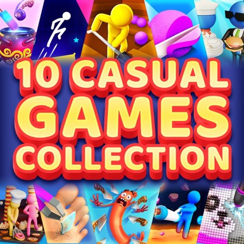10 Casual Games Collection Art