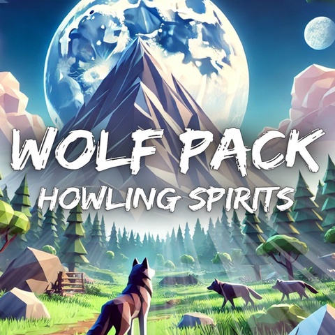 Wolf Pack - Howling Spirits Art