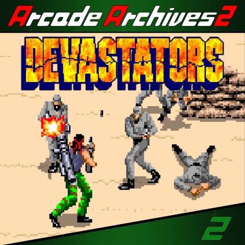 Arcade Archives 2 DEVASTATORS Art