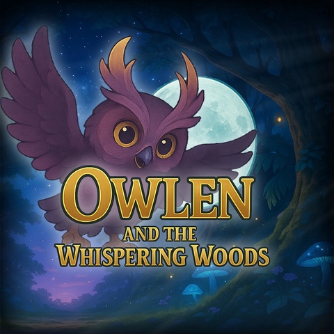 Owlen and the Whispering Woods Art