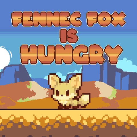 Fennec Fox is Hungry Art
