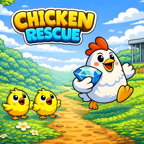Chicken Rescue Art