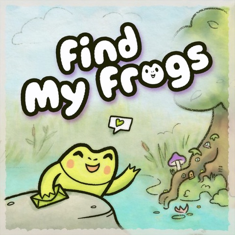 Find My Frogs Art
