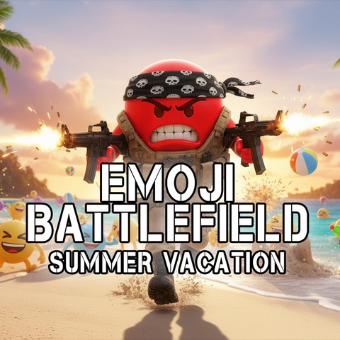 Emoji Battlefield - Summer Vacation Art