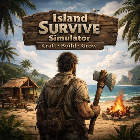 Island Survive Simulator - Craft, Build, Grow Art