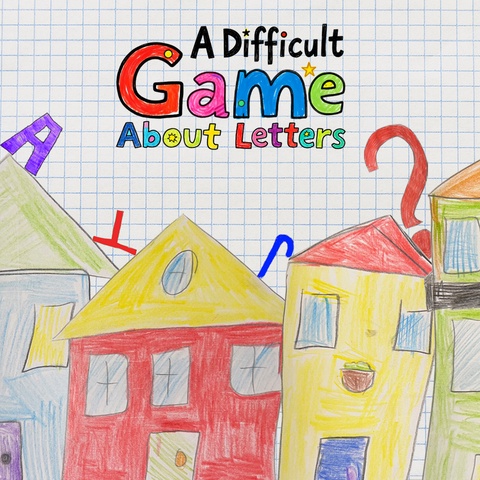 A Difficult Game About Letters Art