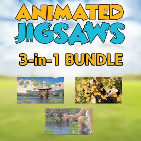3-in-1 Animated Jigsaws Bundle Art