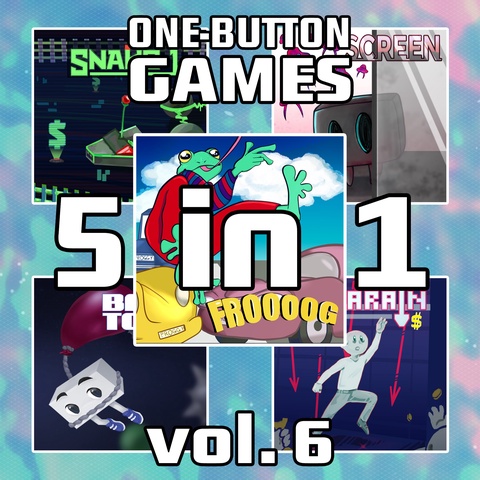 One Button Games 5-in-1 vol. 6 Art