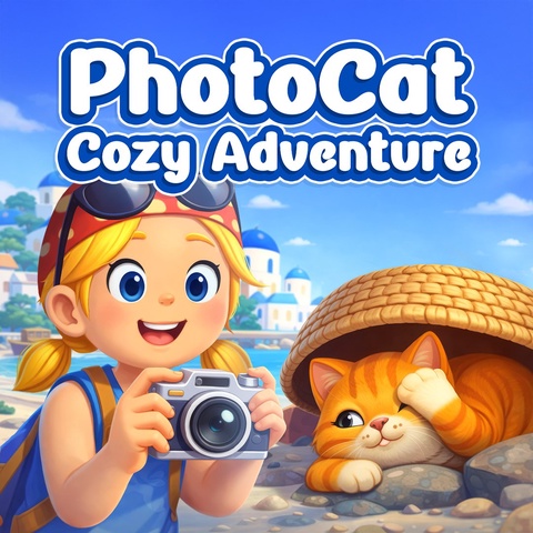 PhotoCat Cozy Adventure Art