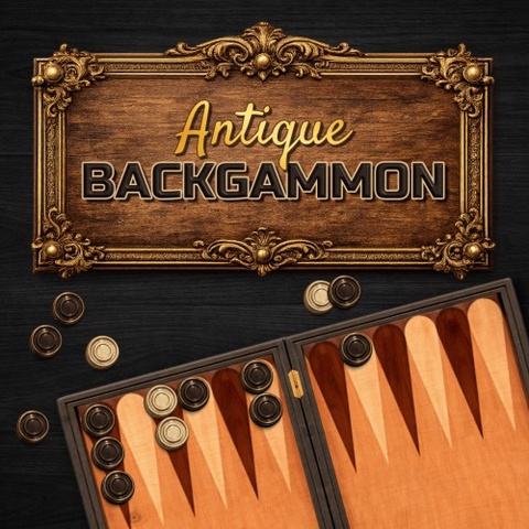 Antique Backgammon Art