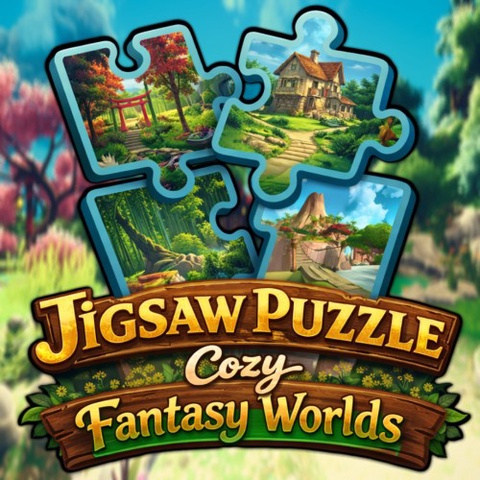 Jigsaw Puzzle: Cozy Fantasy Worlds Art