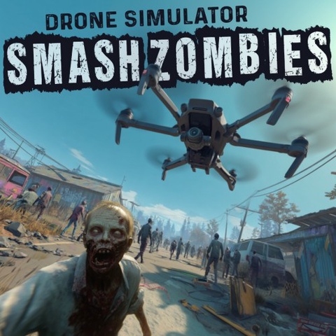 Drone Simulator SMASH ZOMBIES Art