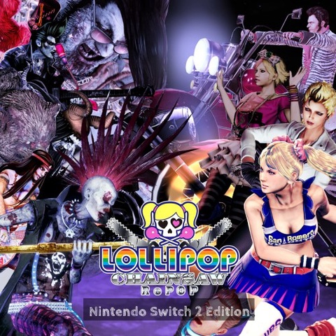 LOLLIPOP CHAINSAW RePOP Nintendo Switch 2 Edition Art