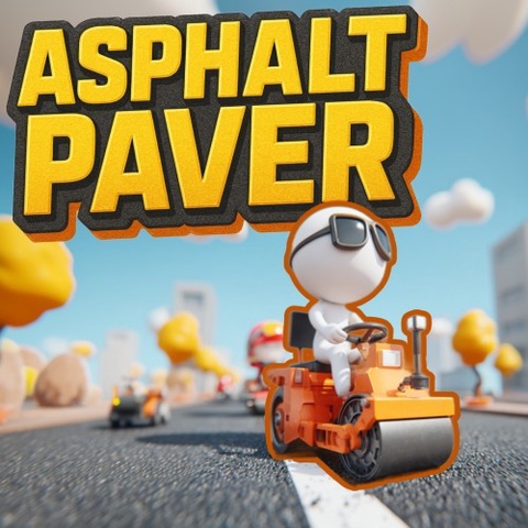 Asphalt Paver Art