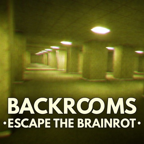  Backrooms: Escape The Brainrot Art