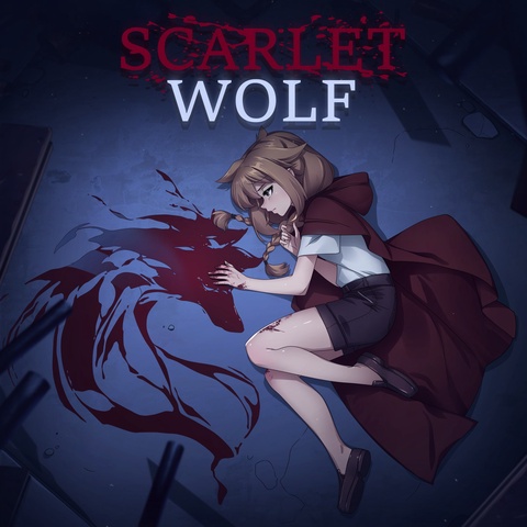 Scarlet Wolf Art