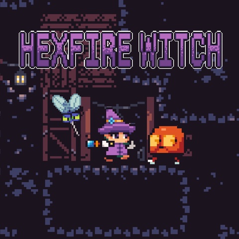 Hexfire Witch Art