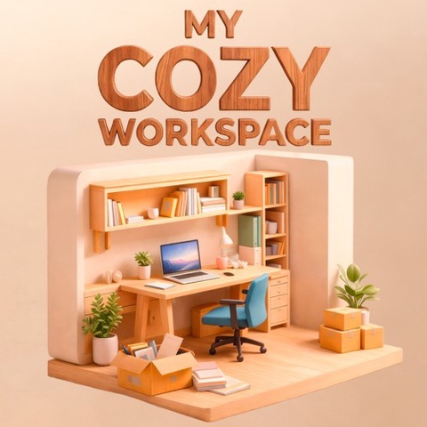 My Cozy Workspace Art