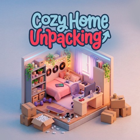 Cozy Home Unpacking Art