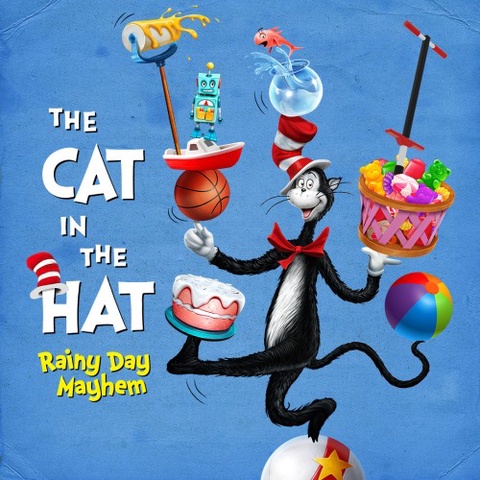 The Cat in the Hat: Rainy Day Mayhem Art