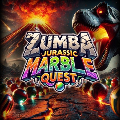 Zumba – Jurassic Marble Quest Art