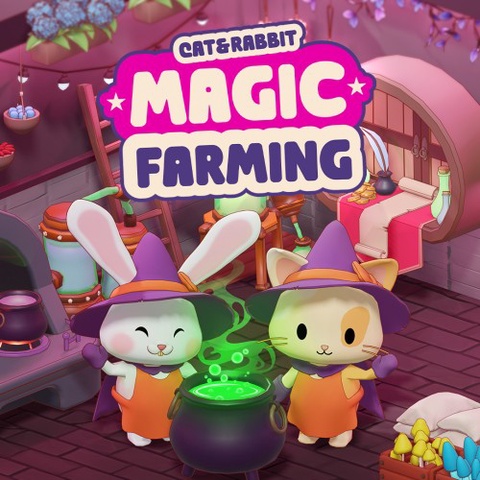 Cat&Rabbit Magic Farming Art