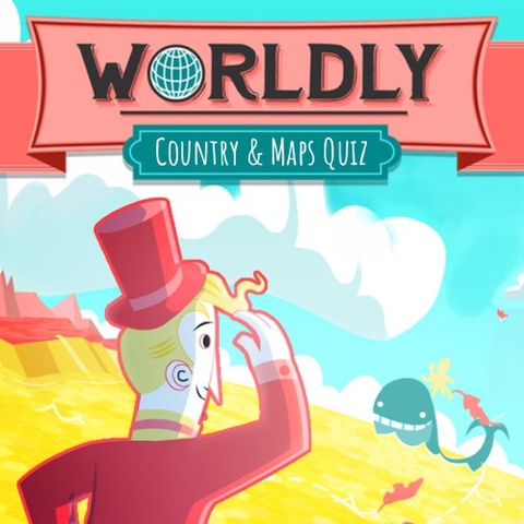 Worldly: Country & Maps Quiz Art