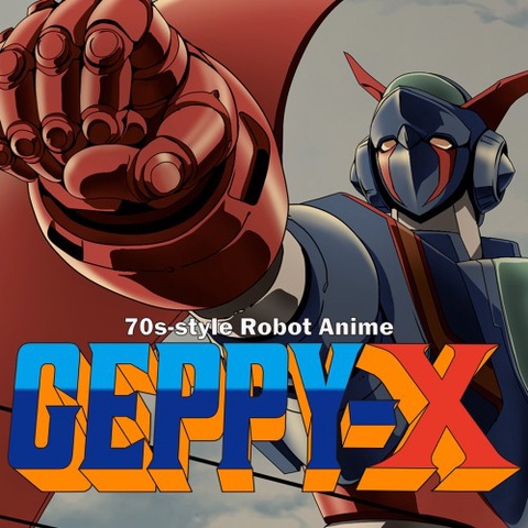 70s-style Robot Anime Geppy-X Art