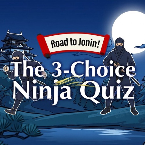 Road to Jonin! The 3-Choice Ninja Quiz Art