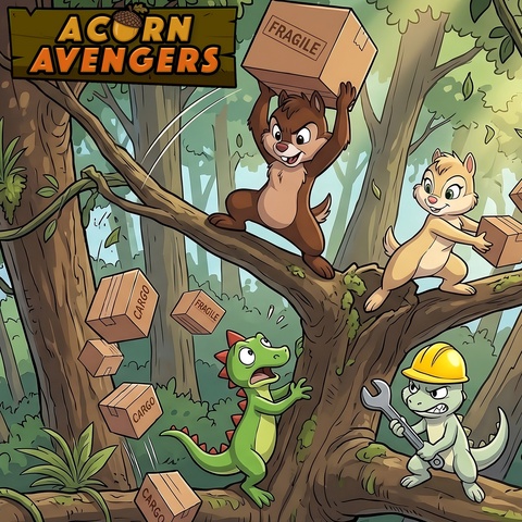 Acorn Avengers Art
